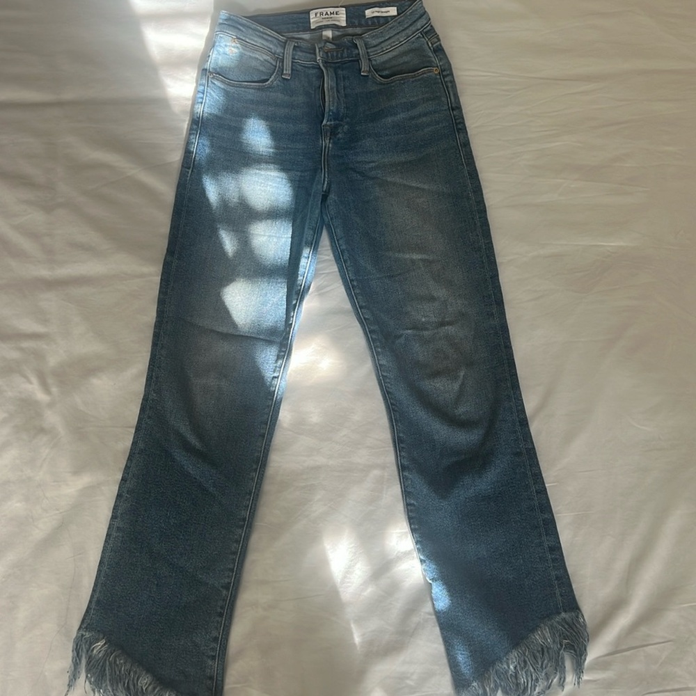 Frame Le High Straight Denim